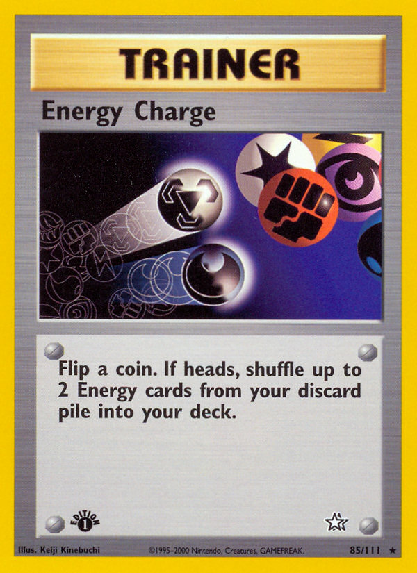Energy Charge (85/111) [Neo Genesis 1st Edition] | Galaxy Games LLC
