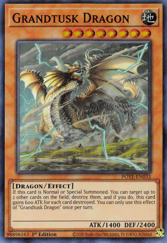 Grandtusk Dragon [POTE-EN033] Super Rare | Galaxy Games LLC