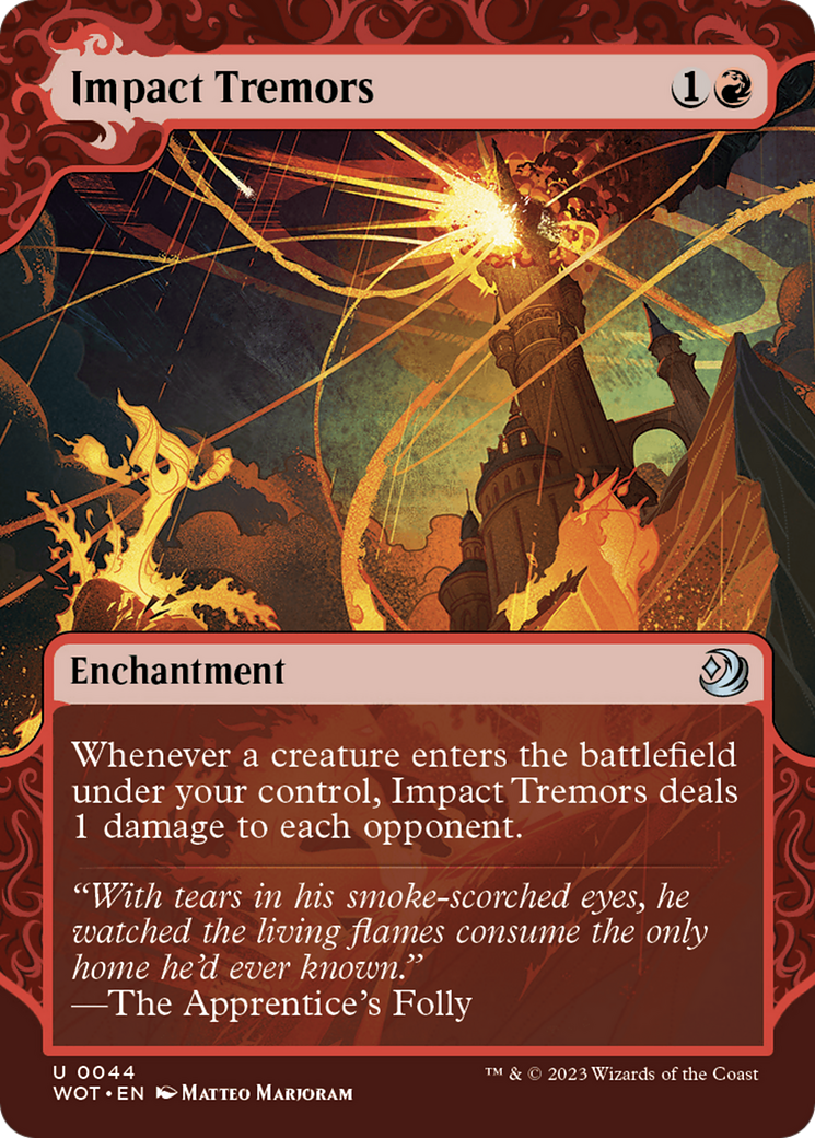 Impact Tremors [Wilds of Eldraine: Enchanting Tales] | Galaxy Games LLC