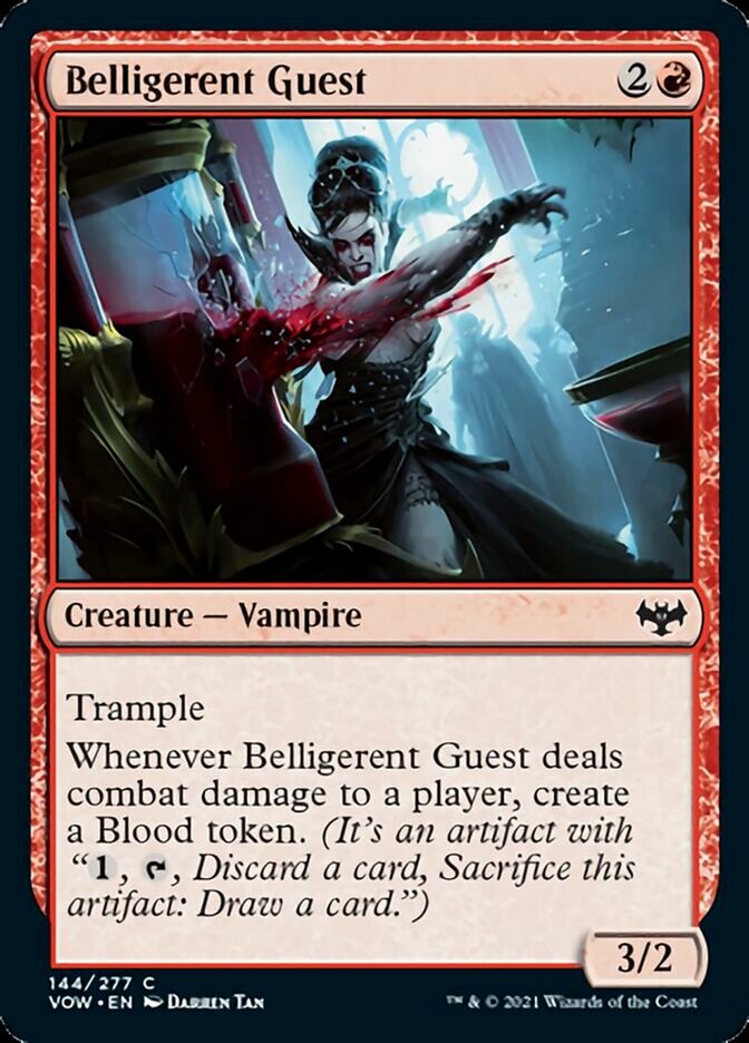 Belligerent Guest [Innistrad: Crimson Vow] | Galaxy Games LLC