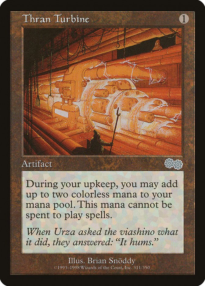 Thran Turbine [Urza's Saga] | Galaxy Games LLC