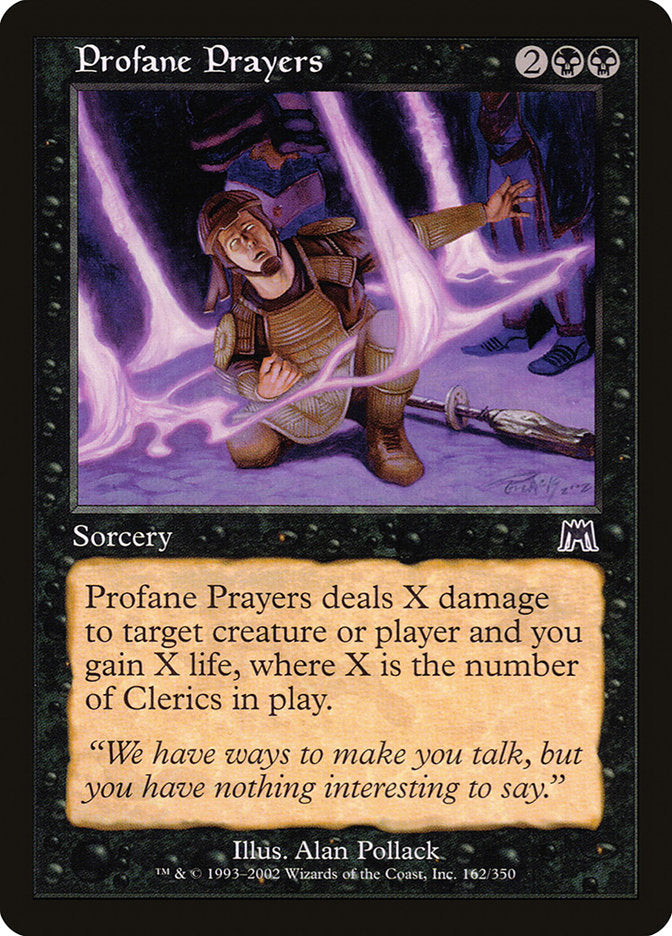 Profane Prayers [Onslaught] | Galaxy Games LLC