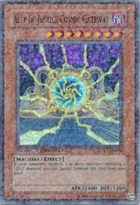 Ally of Justice Cosmic Gateway [DT02-EN028] Super Rare | Galaxy Games LLC