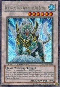 Dewloren, Tiger King of the Ice Barrier [DT02-EN033] Ultra Rare | Galaxy Games LLC