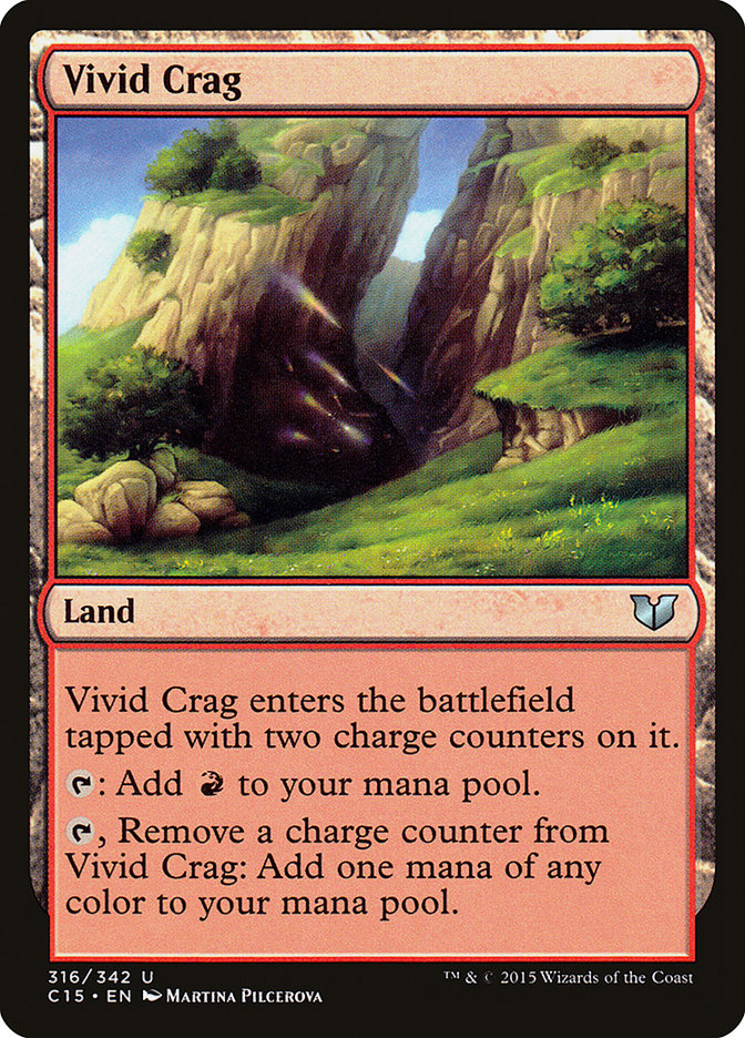 Vivid Crag [Commander 2015] | Galaxy Games LLC