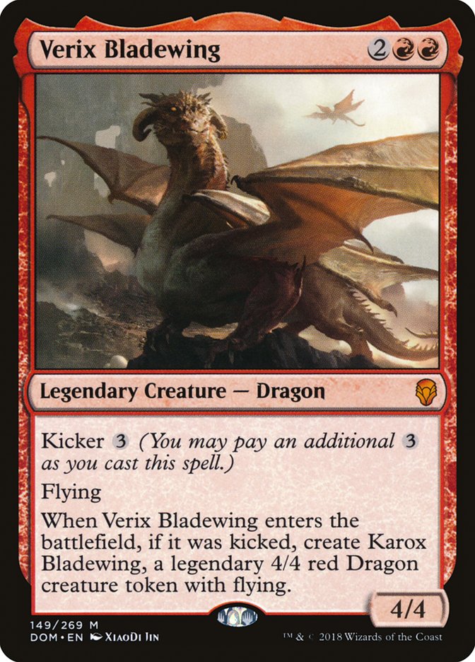 Verix Bladewing [Dominaria] | Galaxy Games LLC