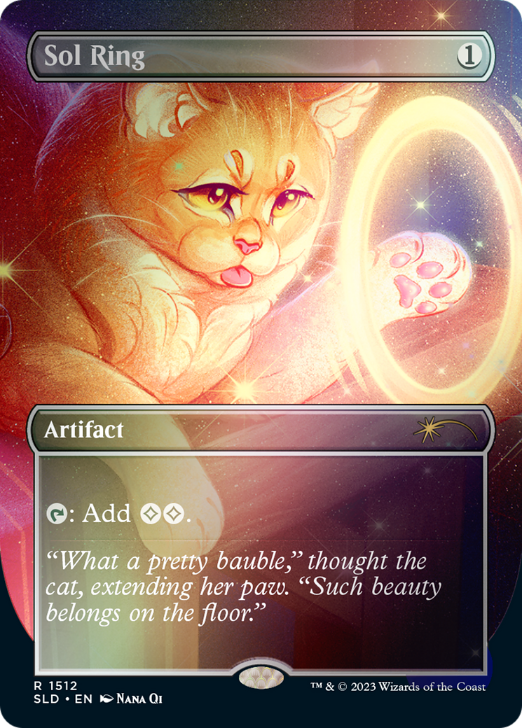 Sol Ring (1512) // Sol Ring [Secret Lair Commander Deck: Raining Cats and Dogs] | Galaxy Games LLC