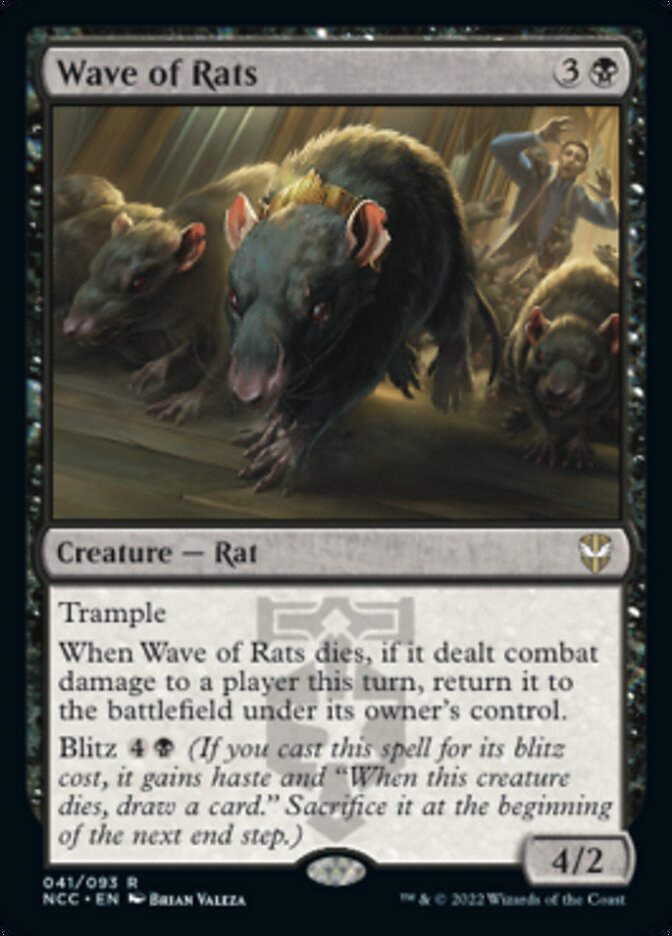 Wave of Rats [Streets of New Capenna Commander] | Galaxy Games LLC