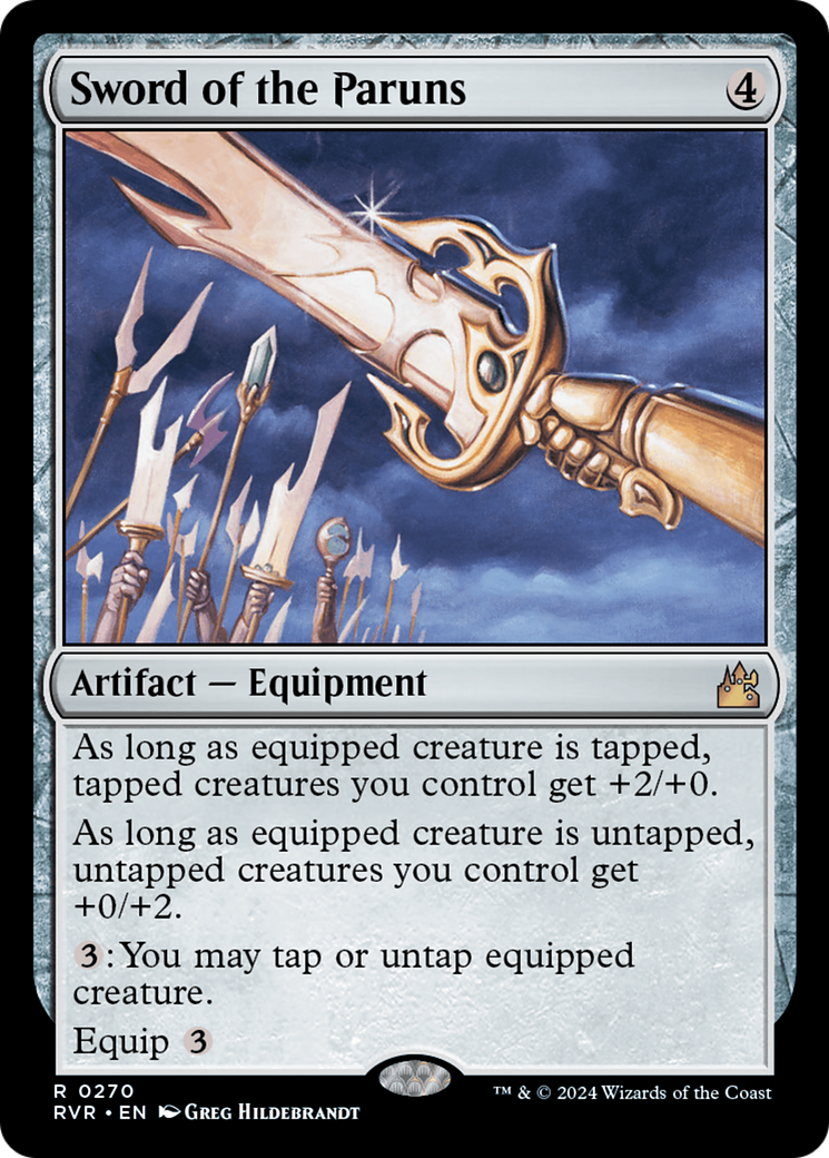 Sword of the Paruns [Ravnica Remastered] | Galaxy Games LLC