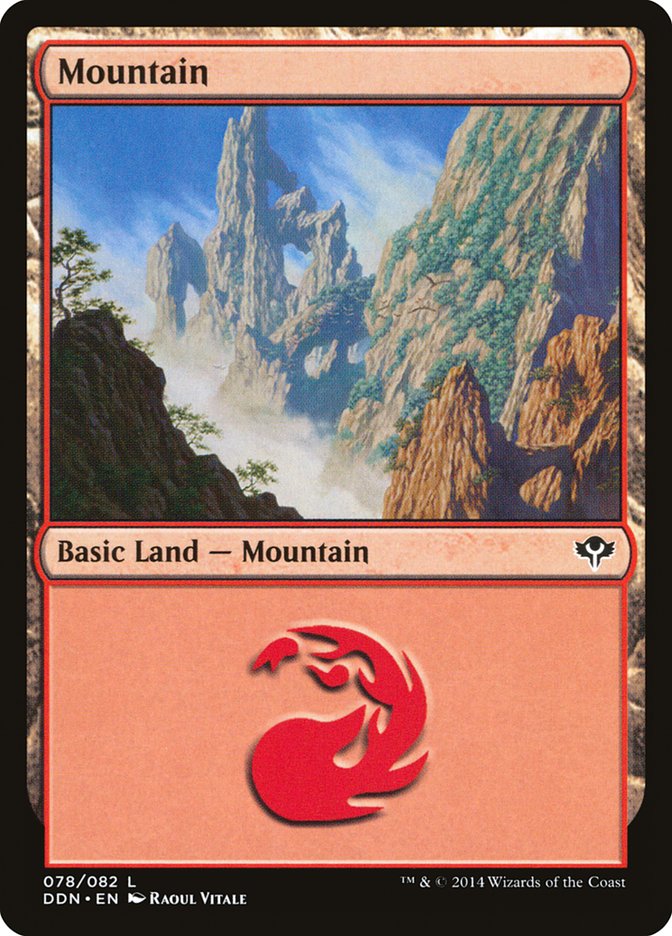 Mountain (78) [Duel Decks: Speed vs. Cunning] | Galaxy Games LLC