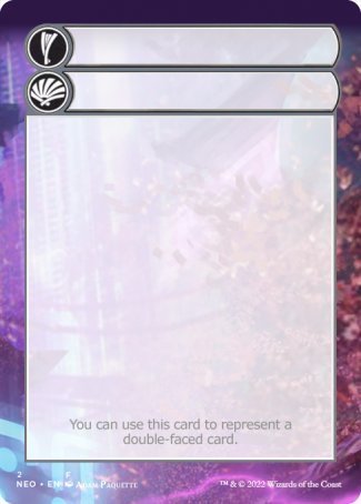 Helper Card (2/9) [Kamigawa: Neon Dynasty Tokens] | Galaxy Games LLC