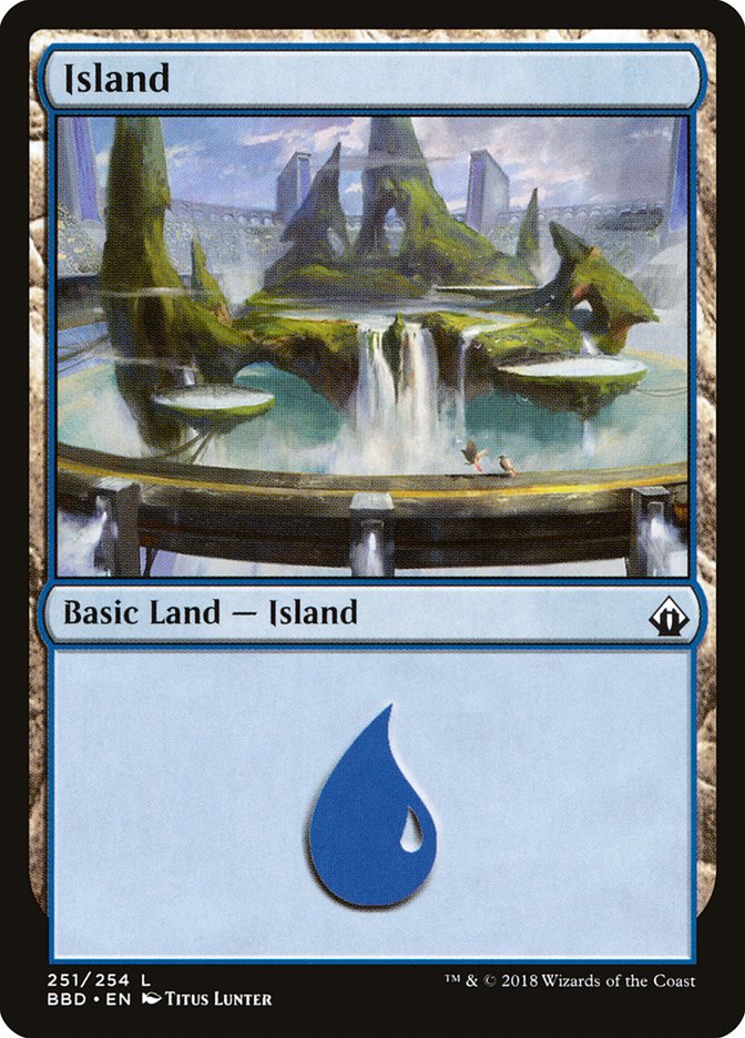 Island (251) [Battlebond] | Galaxy Games LLC