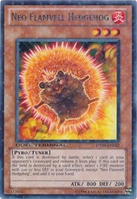 Neo Flamvell Hedgehog [DT04-EN062] Rare | Galaxy Games LLC