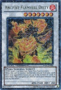 Ancient Flamvell Deity [DT04-EN088] Ultra Rare | Galaxy Games LLC