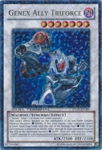 Genex Ally Triforce [DT04-EN089] Ultra Rare | Galaxy Games LLC