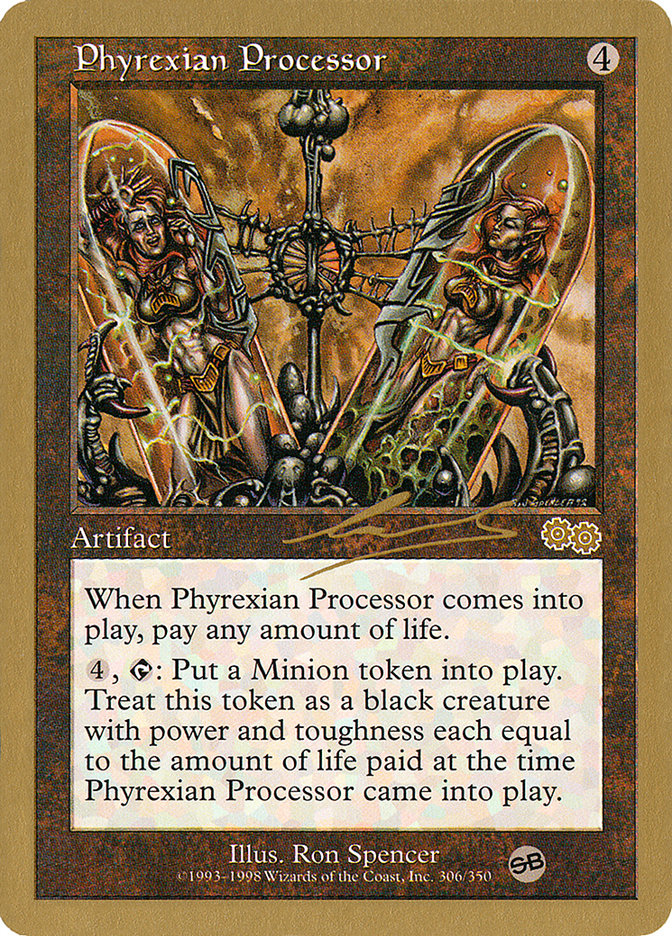 Phyrexian Processor (Nicolas Labarre) (SB) [World Championship Decks 2000] | Galaxy Games LLC