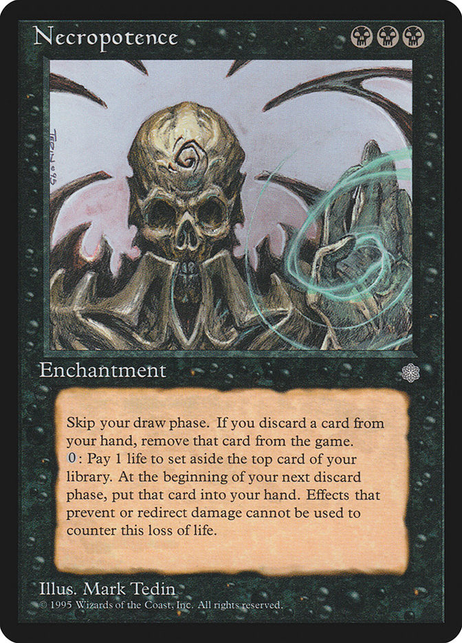 Necropotence [Ice Age] | Galaxy Games LLC