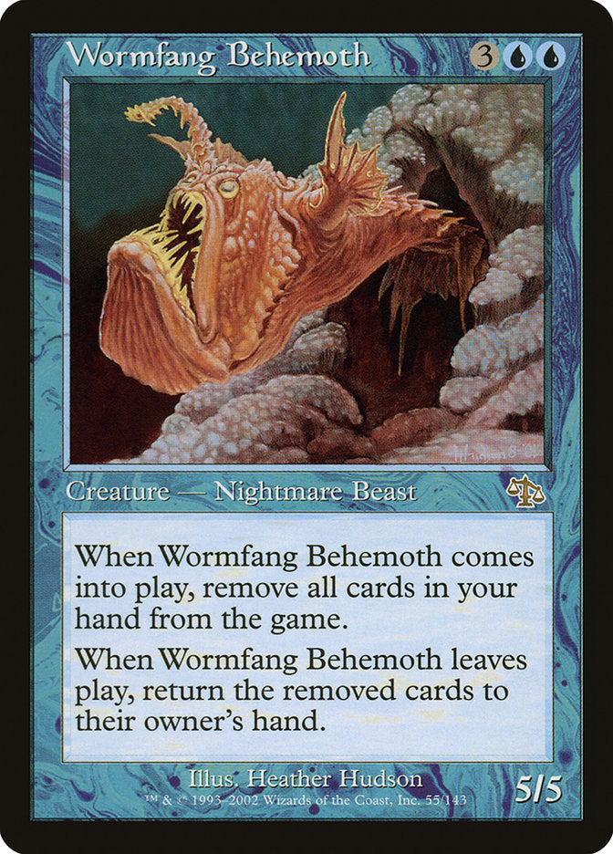 Wormfang Behemoth [Judgment] | Galaxy Games LLC