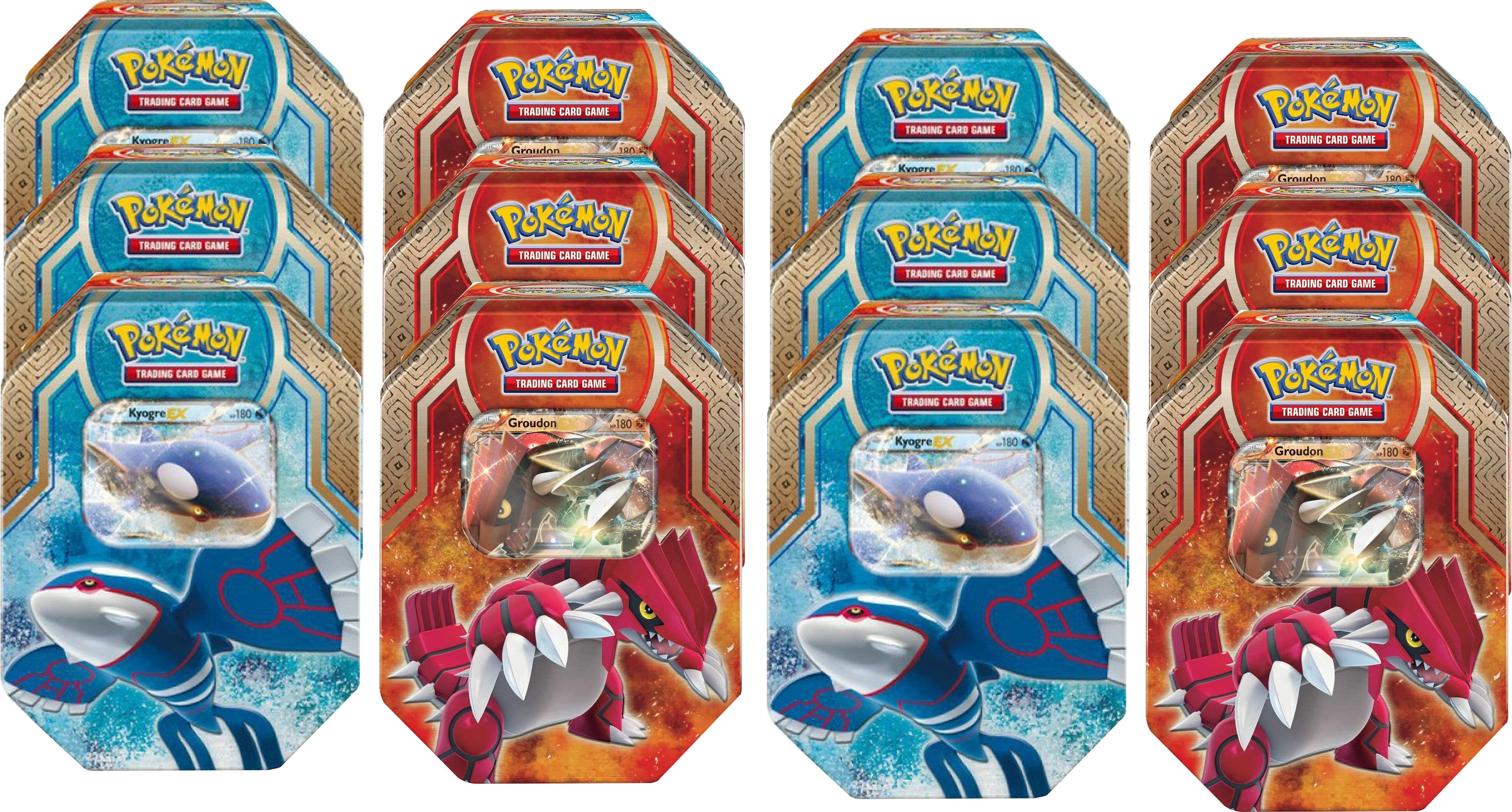 XY: Primal Clash - Legends of Hoenn Collector's Tin Case | Galaxy Games LLC