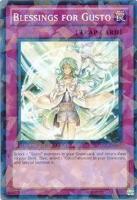 Blessings for Gusto [DT05-EN097] Common | Galaxy Games LLC