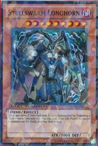 Steelswarm Longhorn [DT06-EN031] Super Rare | Galaxy Games LLC