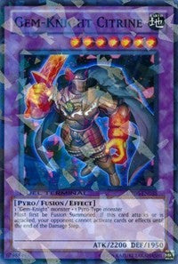 Gem-Knight Citrine [DT06-EN035] Super Rare | Galaxy Games LLC