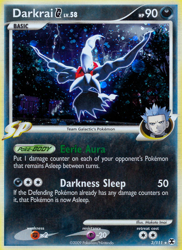 Darkrai G (3/111) [Platinum: Rising Rivals] | Galaxy Games LLC