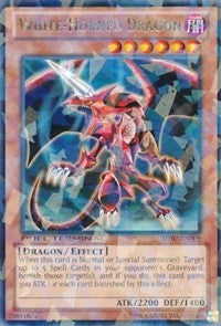 White-Horned Dragon [DT07-EN009] Rare | Galaxy Games LLC