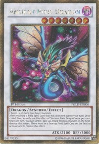 Ancient Pixie Dragon [PGLD-EN006] Gold Secret Rare | Galaxy Games LLC