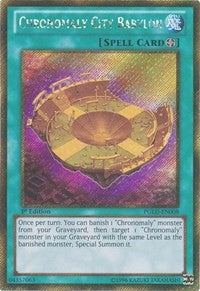 Chronomaly City Babylon [PGLD-EN008] Gold Secret Rare | Galaxy Games LLC