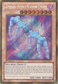 Gimmick Puppet Shadow Feeler [PGLD-EN012] Gold Secret Rare | Galaxy Games LLC