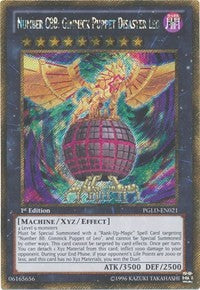 Number C88: Gimmick Puppet Disaster Leo [PGLD-EN021] Gold Secret Rare | Galaxy Games LLC