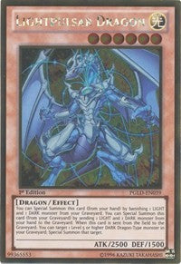 Lightpulsar Dragon [PGLD-EN039] Gold Rare | Galaxy Games LLC