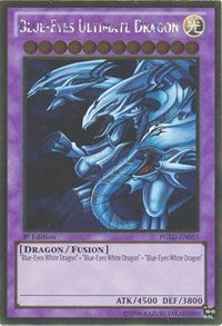 Blue-Eyes Ultimate Dragon [PGLD-EN055] Gold Rare | Galaxy Games LLC