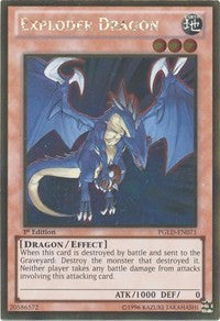 Exploder Dragon [PGLD-EN071] Gold Rare | Galaxy Games LLC