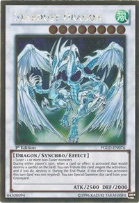 Stardust Dragon [PGLD-EN076] Gold Rare | Galaxy Games LLC