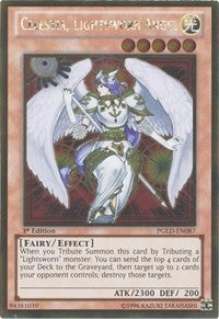 Celestia, Lightsworn Angel [PGLD-EN087] Gold Rare | Galaxy Games LLC