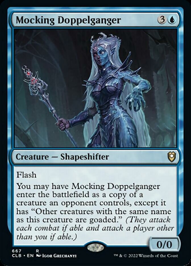 Mocking Doppelganger [Commander Legends: Battle for Baldur's Gate] | Galaxy Games LLC