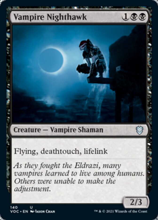 Vampire Nighthawk [Innistrad: Crimson Vow Commander] | Galaxy Games LLC