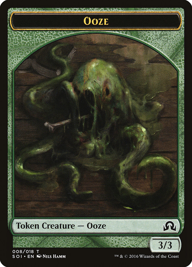 Ooze Token [Shadows over Innistrad Tokens] | Galaxy Games LLC