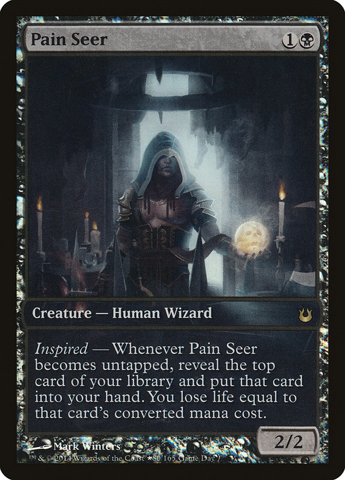 Pain Seer (Game Day) [Born of the Gods Promos] | Galaxy Games LLC