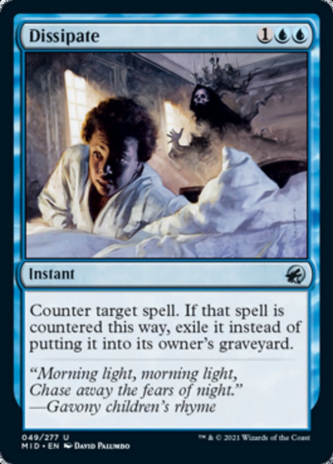 Dissipate [Innistrad: Midnight Hunt] | Galaxy Games LLC