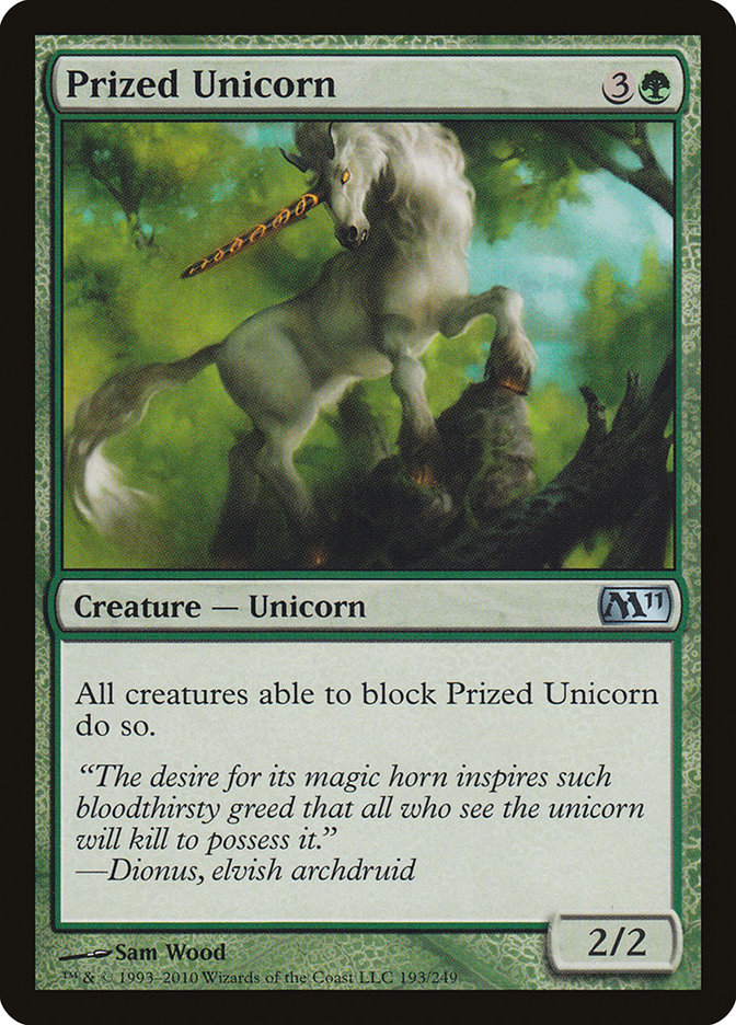 Prized Unicorn [Magic 2011] | Galaxy Games LLC