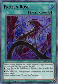 Frozen Rose (Blue) [LDS2-EN119] Ultra Rare | Galaxy Games LLC