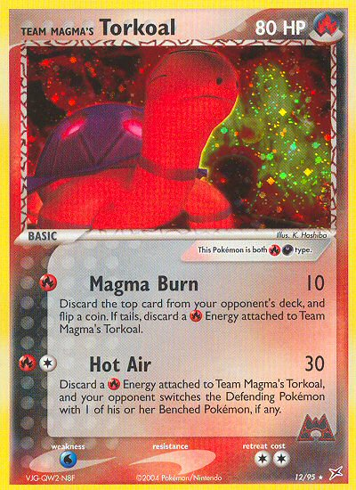 Team Magma's Torkoal (12/95) [EX: Team Magma vs Team Aqua] | Galaxy Games LLC