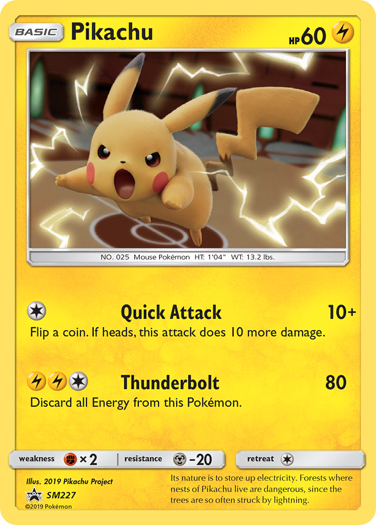 Pikachu (SM227) [Sun & Moon: Black Star Promos] | Galaxy Games LLC