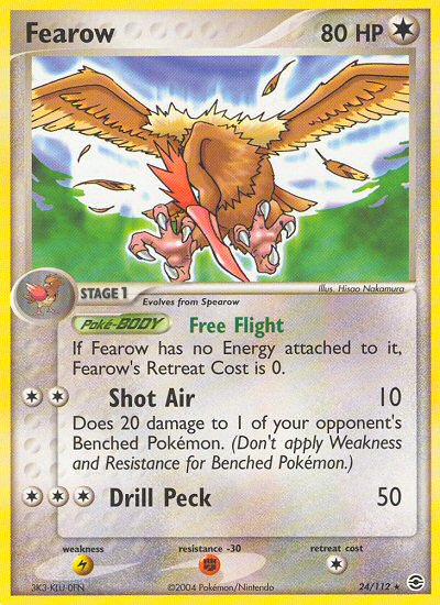 Fearow (24/112) [EX: FireRed & LeafGreen] | Galaxy Games LLC