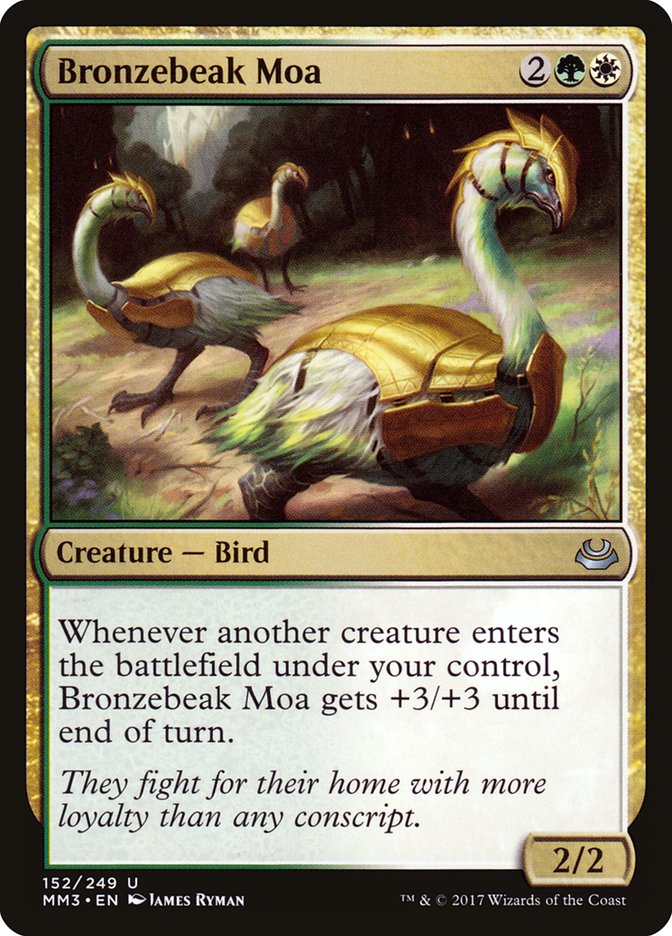 Bronzebeak Moa [Modern Masters 2017] | Galaxy Games LLC