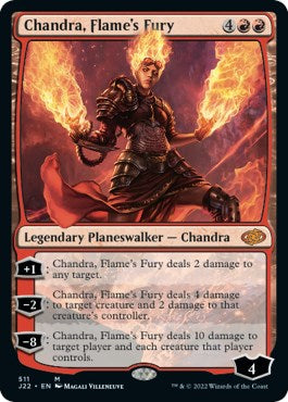 Chandra, Flame's Fury [Jumpstart 2022] | Galaxy Games LLC