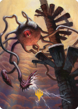 Death Kiss Art Card (Gold-Stamped Signature) [Commander Legends: Battle for Baldur's Gate Art Series] | Galaxy Games LLC